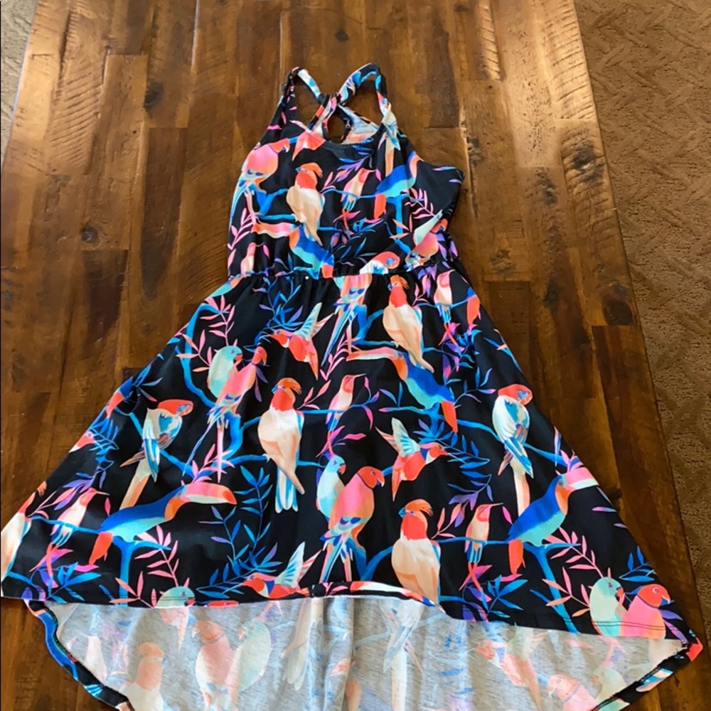 Girls tropical sundress